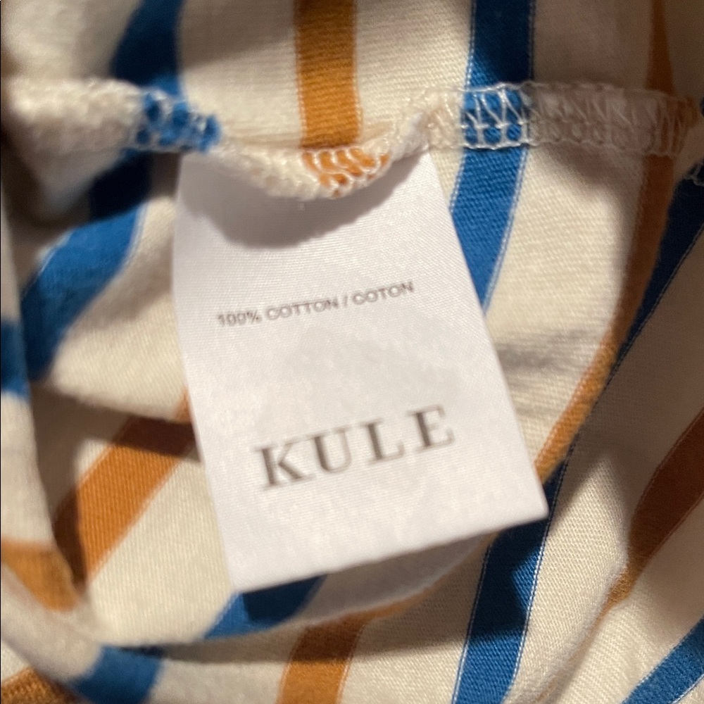 EUC Madewell x KULE Long Sleeve Striped Shirt /3X/ - Picture 7 of 9